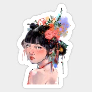 Lunar New Year Blossome Sticker